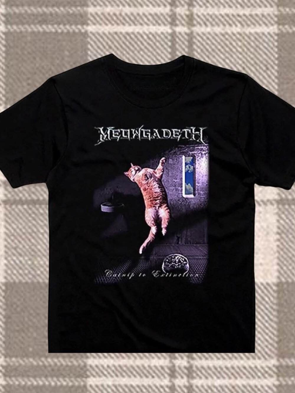 Meowgadeth Graphic Unisex T-shirt